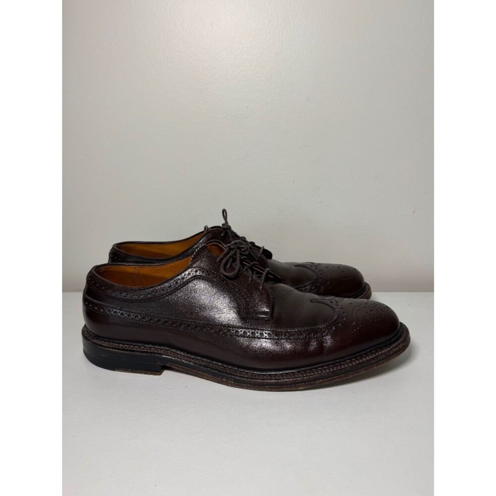 Alden® for J.Crew 97572 Longwing Bluchers - Dark Brown Leather | Size 10.5